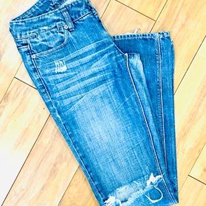 American Eagle AEO vintage straight denim jeans 2 straight flare